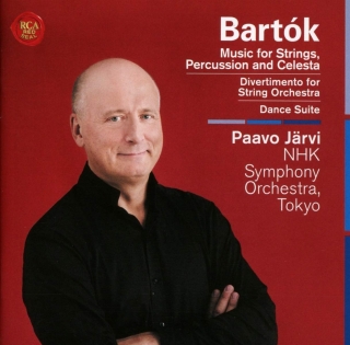 Paavo Järvi, NHK Symphony Orchestra: Bartok: Music For Strings Percussion & Celesta / Divertimento - CD