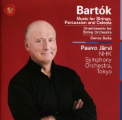 Paavo Järvi, NHK Symphony Orchestra: Bartok: Music For Strings Percussion & Celesta / Divertimento - CD