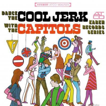 Capitols: Dance The Cool Jerk (Limited Numbered Edition - Red Vinyl) - Plak