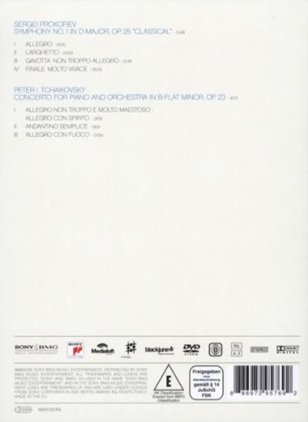 Herbert von Karajan, Berliner Philharmoniker, Evgeny Kissin: Prokofiev, Tchaikovsky: Symphony No. 1, Concerto For Piano and Orchestra - DVD Foto #2