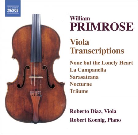 Primrose: Viola Transcriptions - CD