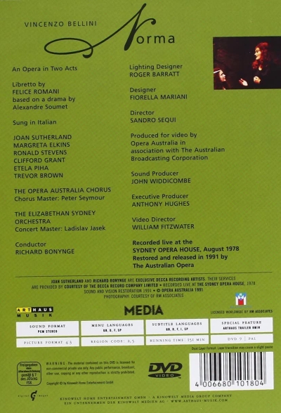 Bellini: Norma - DVD Foto #2
