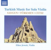 Ellen Jewett: Turkish Music for Solo Violin - CD