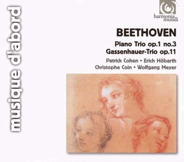Wolfgang Meyer, Patrick Cohen, Erich Höbarth, Christophe Coin: Beethoven: Piano Trio, Gassenhauer Trio - CD Foto #1