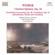 Weber: Clarinet Quintet, Op. 34 / Grand Duo Concertant - CD