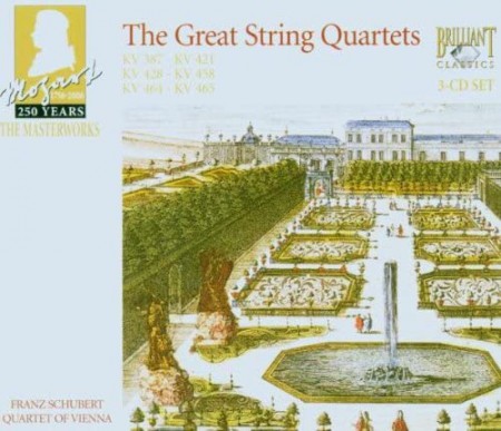 Franz Schubert Quartet Of Vienna: Mozart: Great String Quartets - CD