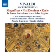 Aradia Ensemble: Vivaldi, A.: Sacred Music, Vol. 3 - CD