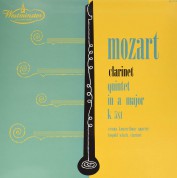 Wiener Konzerthaus Quartett, Leopold Wlach: Mozart Clarinet Quintet In A Major - Plak
