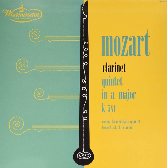 Wiener Konzerthaus Quartett, Leopold Wlach - Mozart Clarinet Quintet In A Major