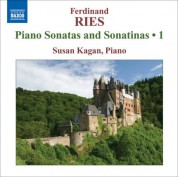 Susan Kagan: Ries: Complete Piano Sonatas and Sonatinas, Vol. 1 - CD