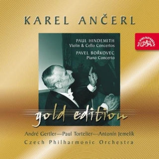 Andre Gertler, Antonin Jemelik, Czech Philharmonic Orchestra, Karel Ancerl, Paul Tortelier: Hindemith / Borkovec - CD