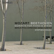 Stephen Hough, Berlin Philharmonic Wind Quintet: Mozart & Beethoven: Quintets for Piano & Winds - CD