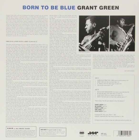 Grant Green: Born To Be Blue - Plak Foto #2