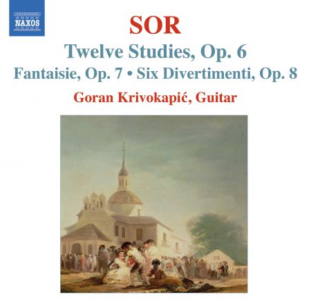 Goran Krivokapic: Sor, F.: 12 Studies, Op. 6 / Fantasia No. 2, Op. 7 / 6 Divertimentos, Op. 8 - CD