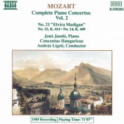 Jenö Jandó: Mozart: Piano Concertos Nos. 12, 14 and 21 - CD