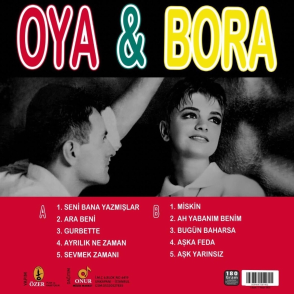 Oya Bora: Seni Bana Yazmışlar - Plak Foto #2