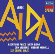 Orchestra del Teatro dell'Opera di Roma, Sir Georg Solti, Jon Vickers, Leontyne Price, Rita Gorr, Robert Merrill: Verdi: Aida - CD
