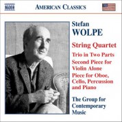Wolpe: String Quartet / Second Piece for Violin Alone / Trio in 2 Parts / Oboe Quartet - CD