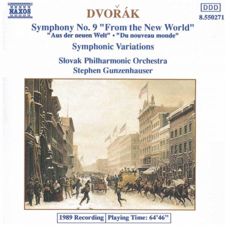 Slovak Philharmonic Orchestra: Dvorak: Symphony No. 9, 'From the New World' - Symphonic Variations - CD