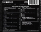 Dan Laurin: Entertainments for a Small Flavta - CD Foto #2