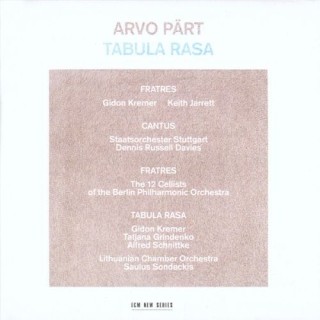 Arvo Part: Tabula Rasa - CD