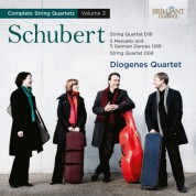 Diogenes Quartet: Schubert: String Quartets Vol. 3 - CD