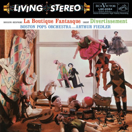 Arthur Fiedler, Boston Symphony Orchestra: Rossini-Respighi, Ibert: La Boutique Fantasque, Divertissement - Plak