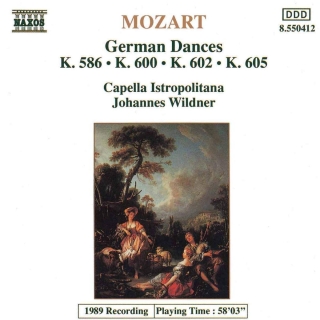 Wolfgang Amadeus Mozart, Johannes Wildner, Capella Istropolitana: Mozart: German Dances - CD
