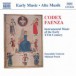 Codex Faenza: Instrumental Music of the Early 15th Century - CD
