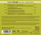 Aaron Copland, William Warfield: Piano Concerto, El Salón México, Appalachian Spring, Old American Songs - SACD Foto #2