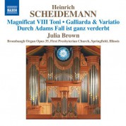 Julia Brown: Scheidemann: Organ Works, Vol. 6 - CD