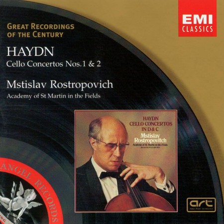 Mstislav Rostropovich, Academy of St. Martin in the Fields, Iona Brown: Haydn: Cello Concertos 1 & 2 - CD