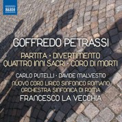 Francesco La Vecchia: Petrassi: Partita - Divertimento - 4 inni sacri - Coro di morti - CD