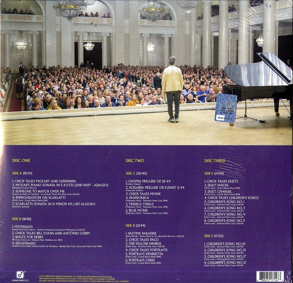Chick Corea: Plays - Plak Foto #2