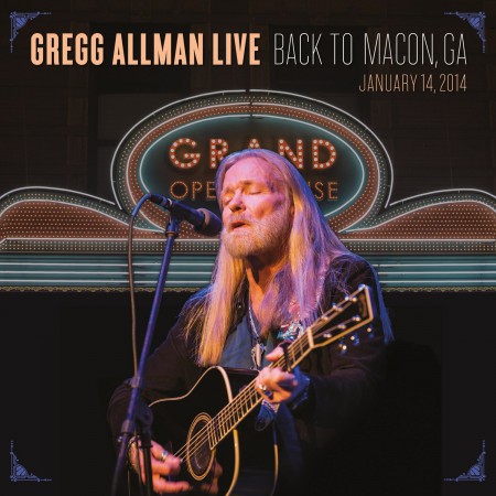 Gregg Allman: Live: Back To Macon, Ga  January 14,2014 - Plak