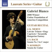 Gabriel Bianco: Guitar Recital: Bianco, Gabriel - Mertz, J.K. / Bach, J.S / Koshkin, N. - CD