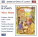 Hanson: Merry Mount - CD