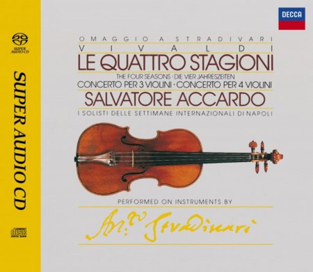 Salvatore Accardo, I Solisti di Napoli: Vivaldi: The Four Seasons; Concertos for 3 & 4 violins - SACD
