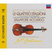 Salvatore Accardo, I Solisti di Napoli: Vivaldi: The Four Seasons; Concertos for 3 & 4 violins - SACD