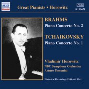 Vladimir Horowitz: Brahms / Tchaikovsky: Piano Concertos (Horowitz) (1940-1941) - CD