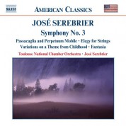 Serebrier: Symphony No. 3 /  Elegy for Strings / Fantasia - CD