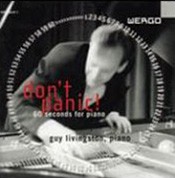 Guy Livingston: Don't Panic! 60 Seconds for Piano - CD