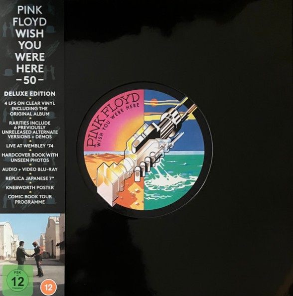 Pink Floyd: Wish You Were Here (50th Anniversary -  Deluxe Box Set) - Plak