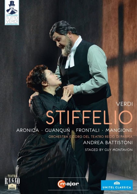 Roberto Aronica, Yu Guanqun, Roberto Frontali, Gabriele Mangione, George Andguladze, Orchestra Del Teatro Regio Di Parma, Andrea Battistoni: Verdi: Stiffelio - DVD