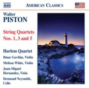 Harlem Quartet: Piston: String Quartets Nos. 1, 3 & 5 - CD