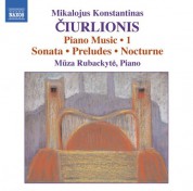 Mūza Rubackytė: Ciurlionis: Piano Music, Vol. 1 - CD