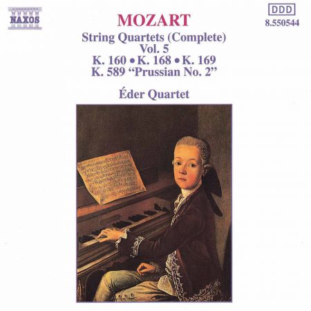 Mozart: String Quartets,  K. 168-169 and K. 589, 'Prussian No. 2' - CD
