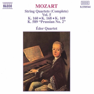 Mozart: String Quartets,  K. 168-169 and K. 589, 'Prussian No. 2' - CD