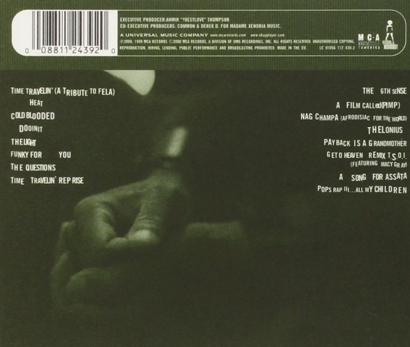 Common: Like Water For Chocolate - CD Foto #2