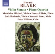 Madeleine Mitchell: Blake, H.: Violin Sonata / Piano Quartet / Penillion / Jazz Dances - CD